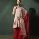Blush Pink with Coral