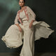Ivory White with Blush Pink