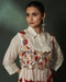 Ivory Fiesta Hand-Embroidered Co-Ord Set